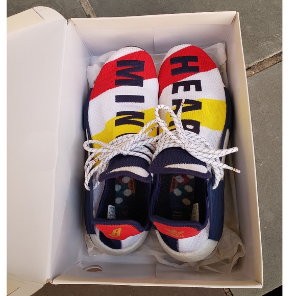 Adidas Pharrell x Billionaire Boys Club x NMD Human Race Trail 'BBC' Mens size12 - Picture 2 of 14